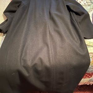 Full length wool dress coat like new!